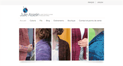 Desktop Screenshot of julie-asselin.com